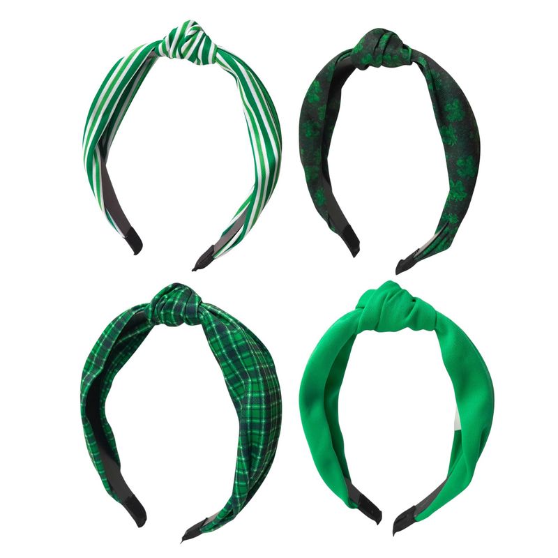 St. Patrick&#39;s Ladies Knot Style Headband Assorted