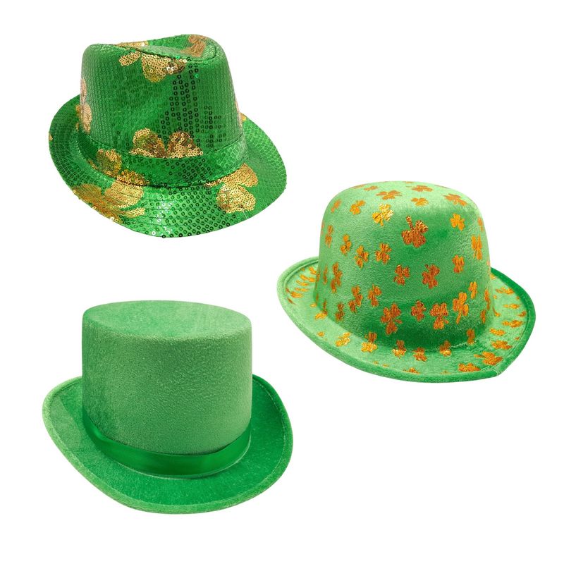 St. Patrick&#39;s Day Adult Size Hat Assorted