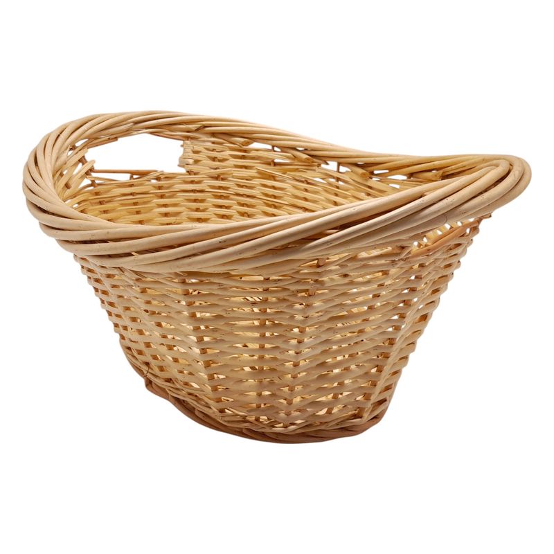 Double Handle Oval Basket Natural (MD) Double Handle Oval Basket Natural (MD)