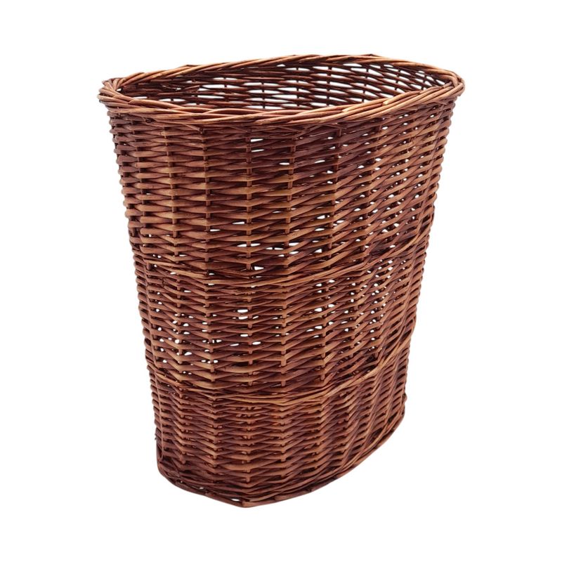 Tall Oval Basket Dk. Brown (#1) Tall Oval Basket Dk. Brown (#1)