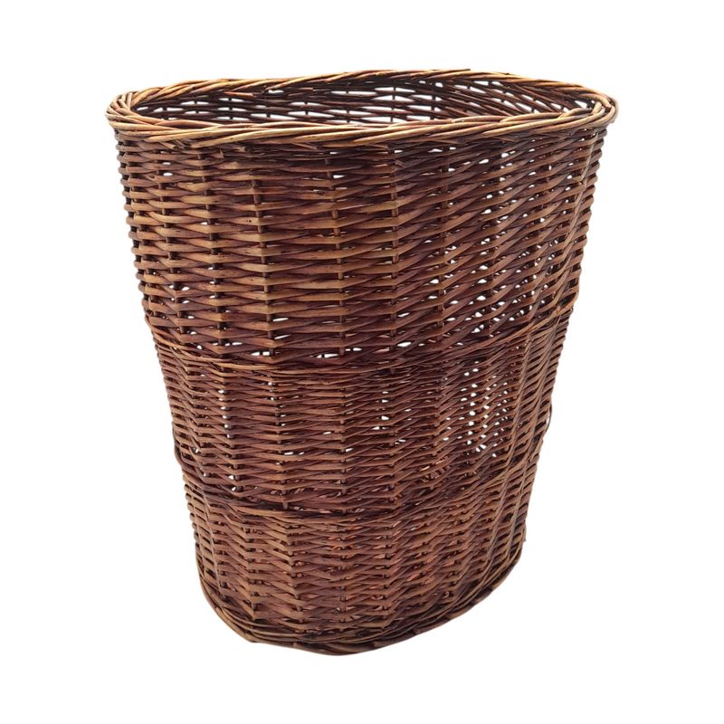 Tall Oval Basket Dk. Brown (#2) Tall Oval Basket Dk. Brown (#2)