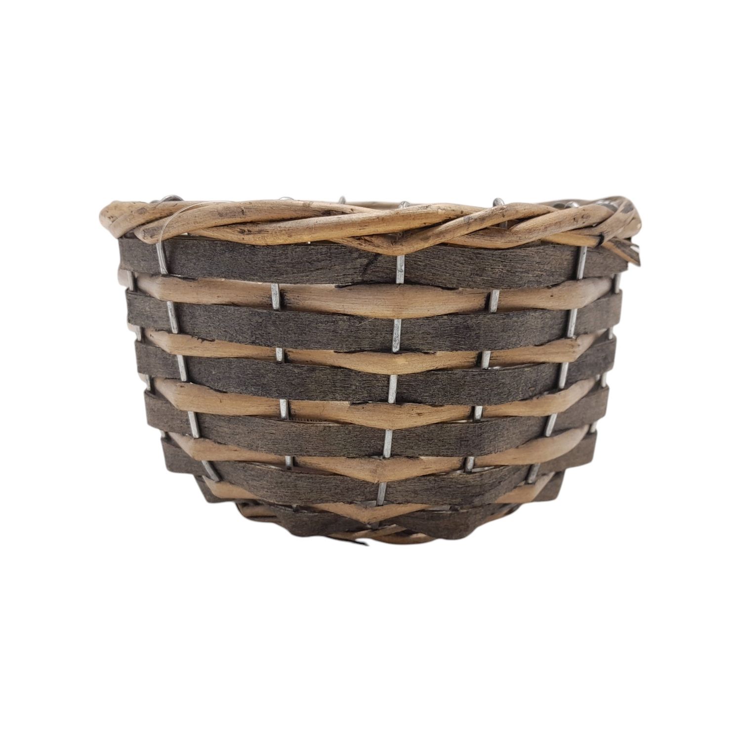 *Round Basket Brown  (SM)