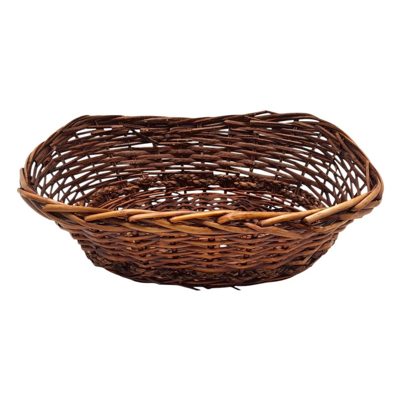 Square Basket Dk. Brown