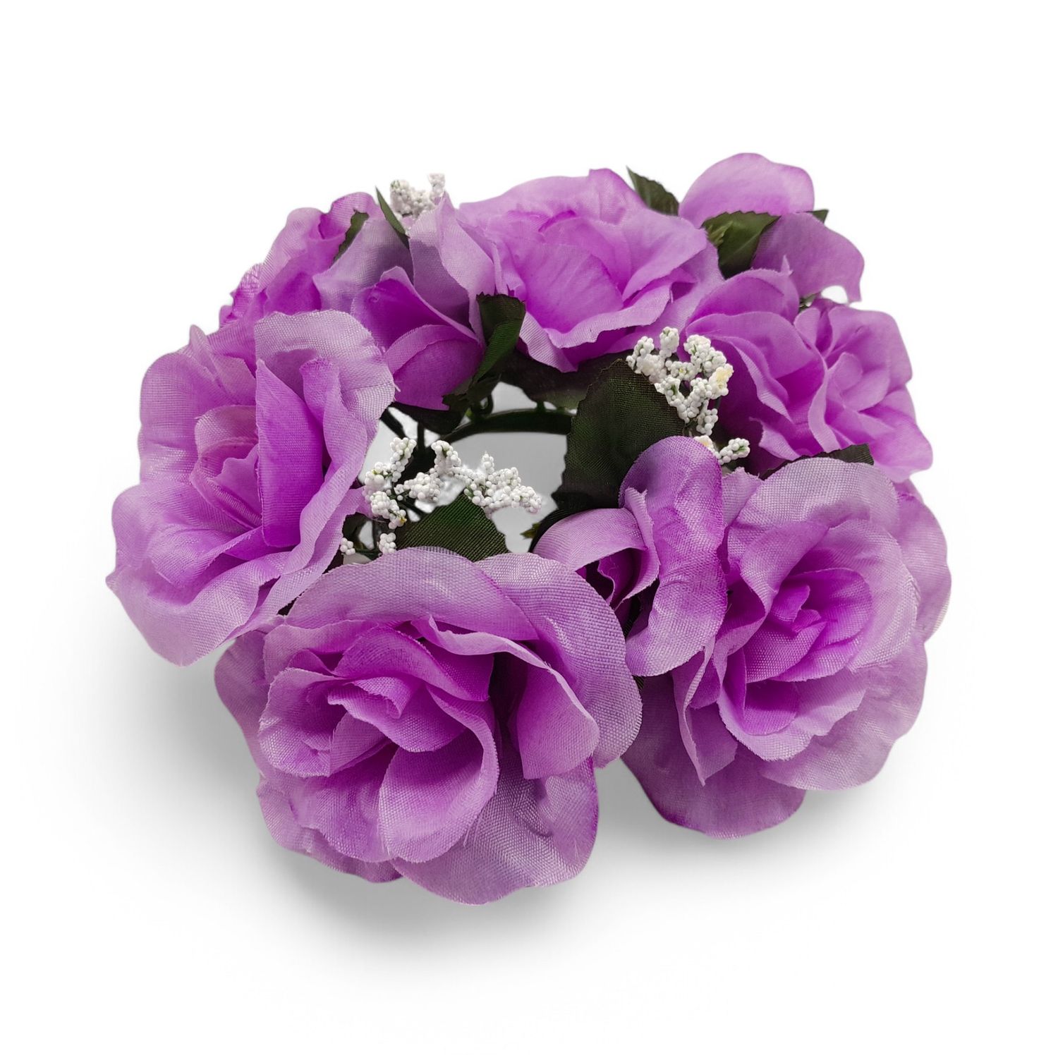 Rose Candle Ring  Lavender
