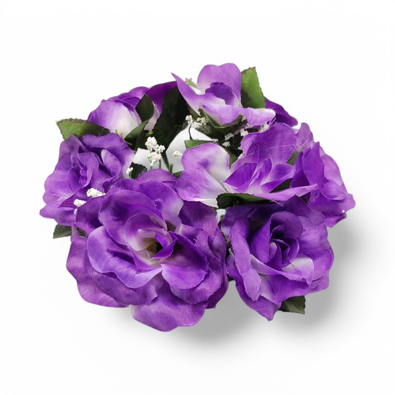 Rose Candle Ring Purple