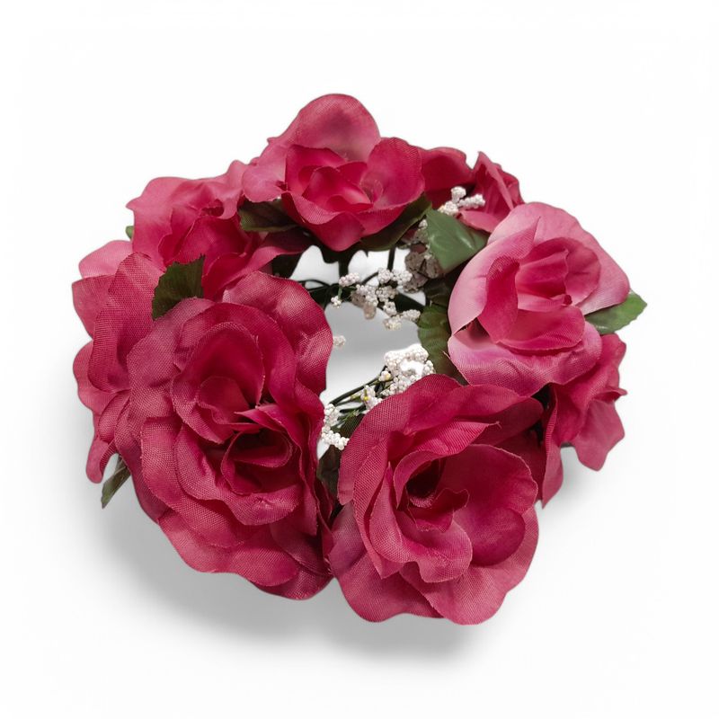 Rose Candle Ring Mauve