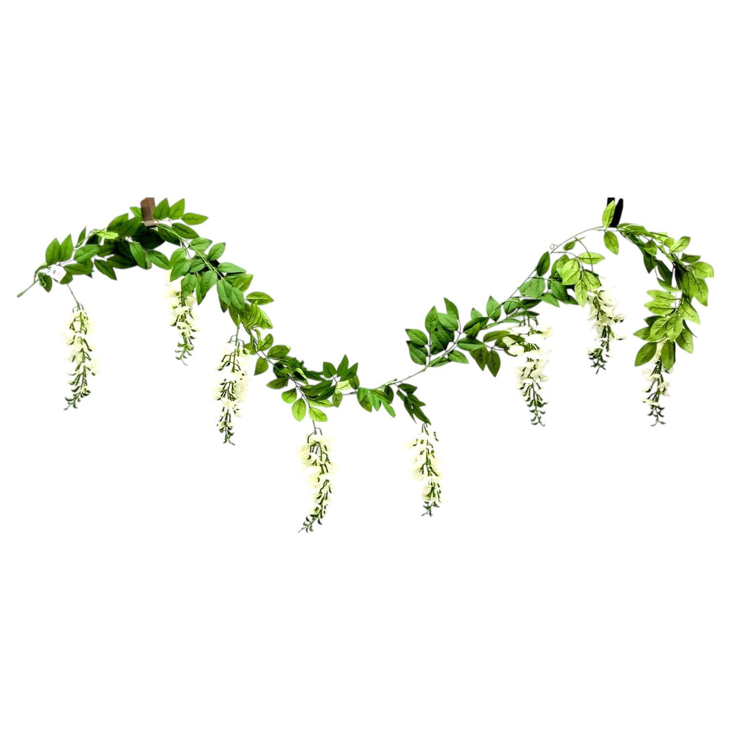 6&#39; Wisteria Garland White