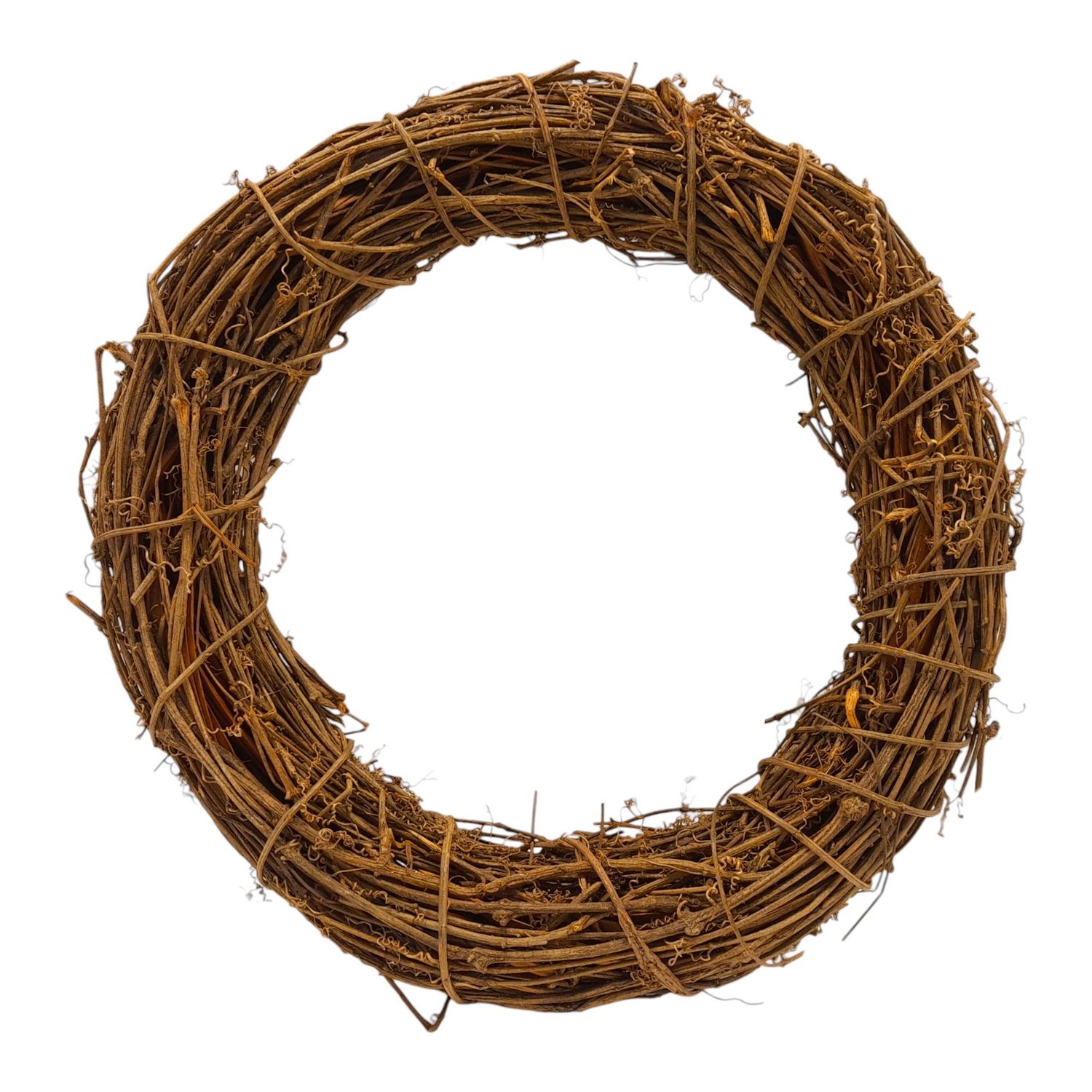 18&quot; Grapevine Wreath Brown
