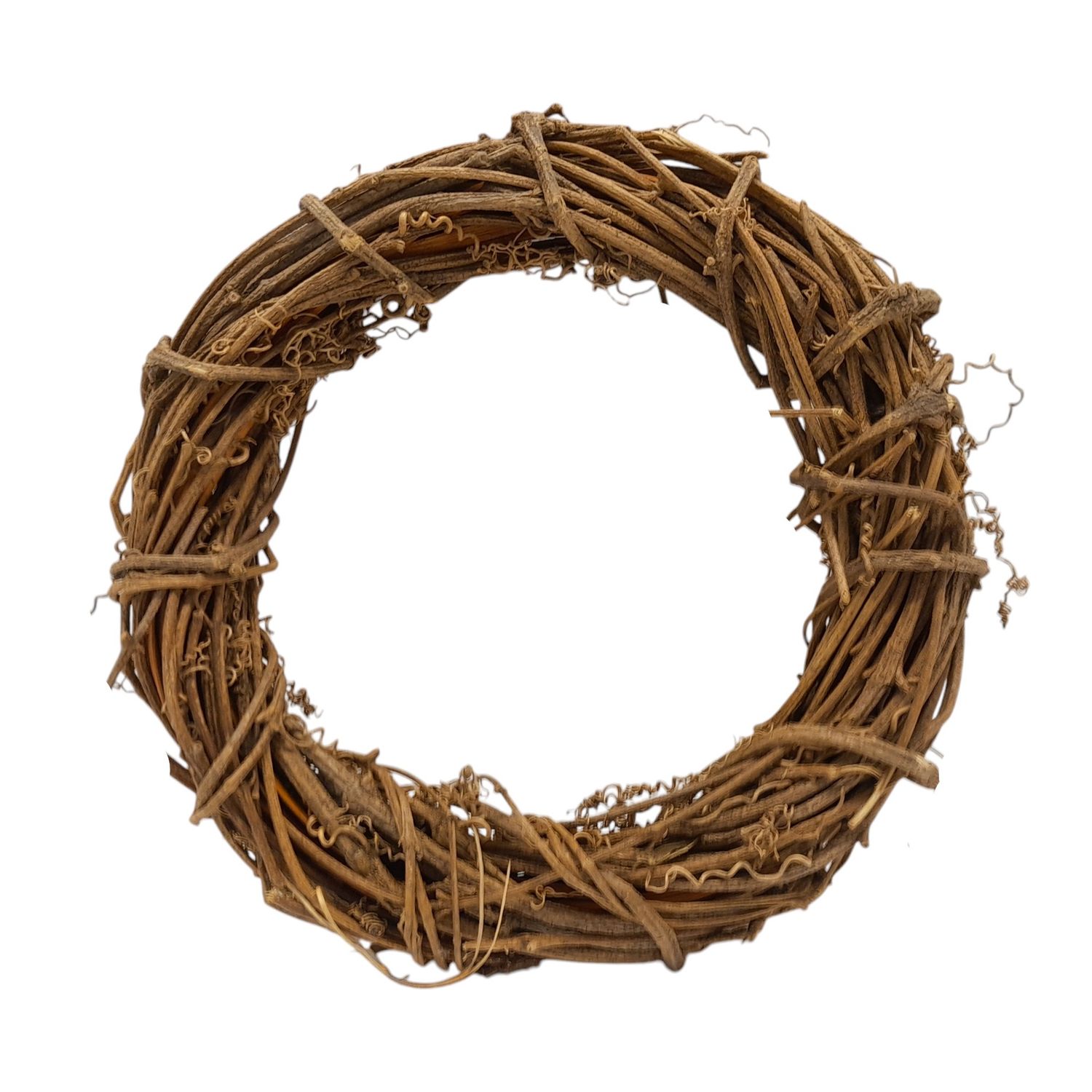 10&quot; Grapevine Wreath Brown