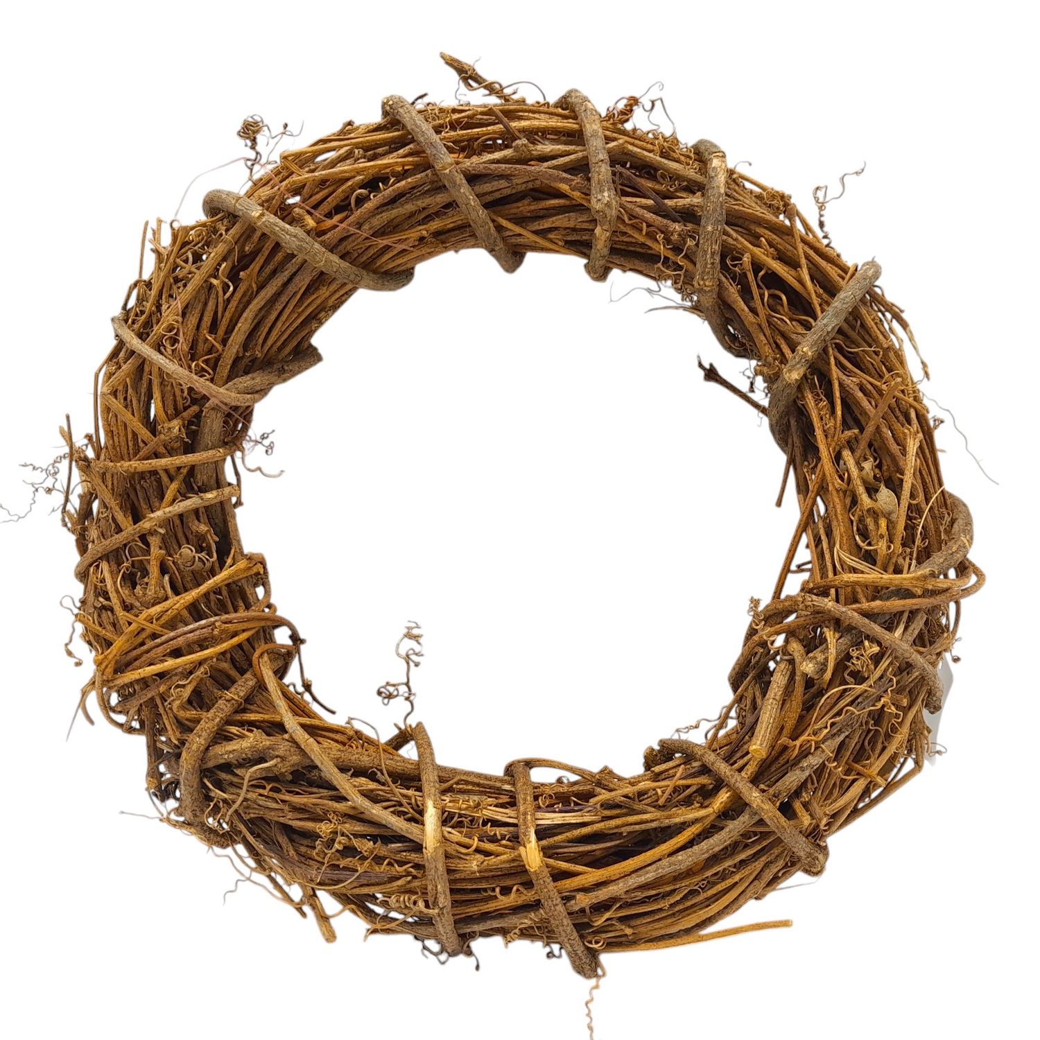 12&quot; Grapevine Wreath Brown