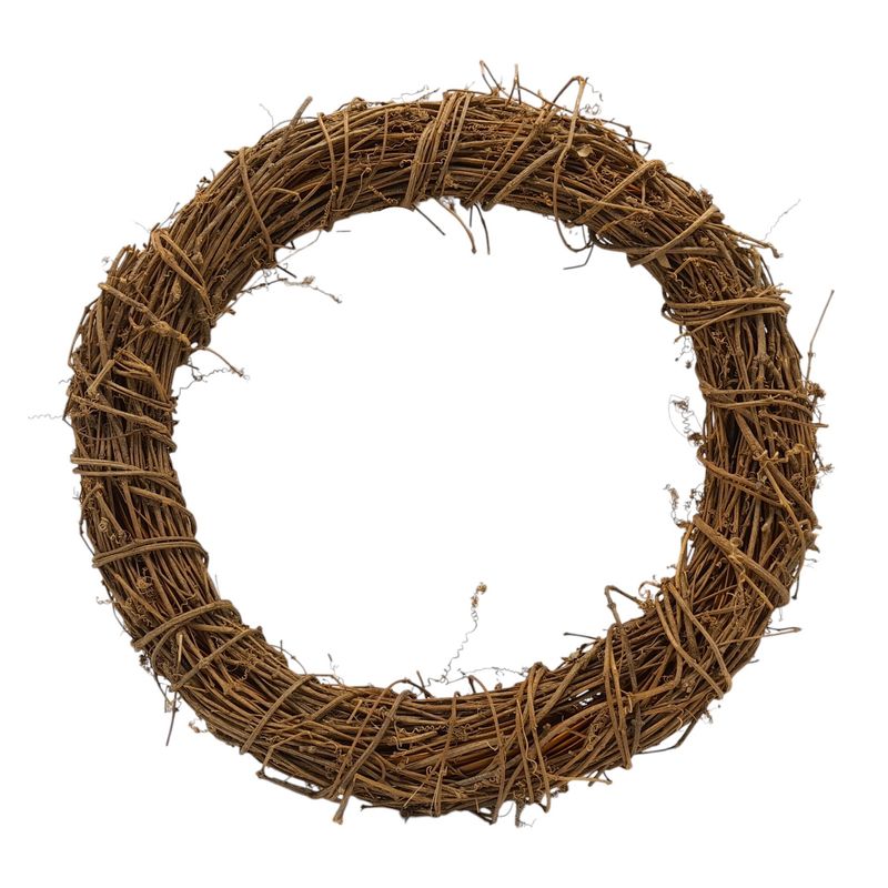 24&quot; Grapevine Wreath Brown