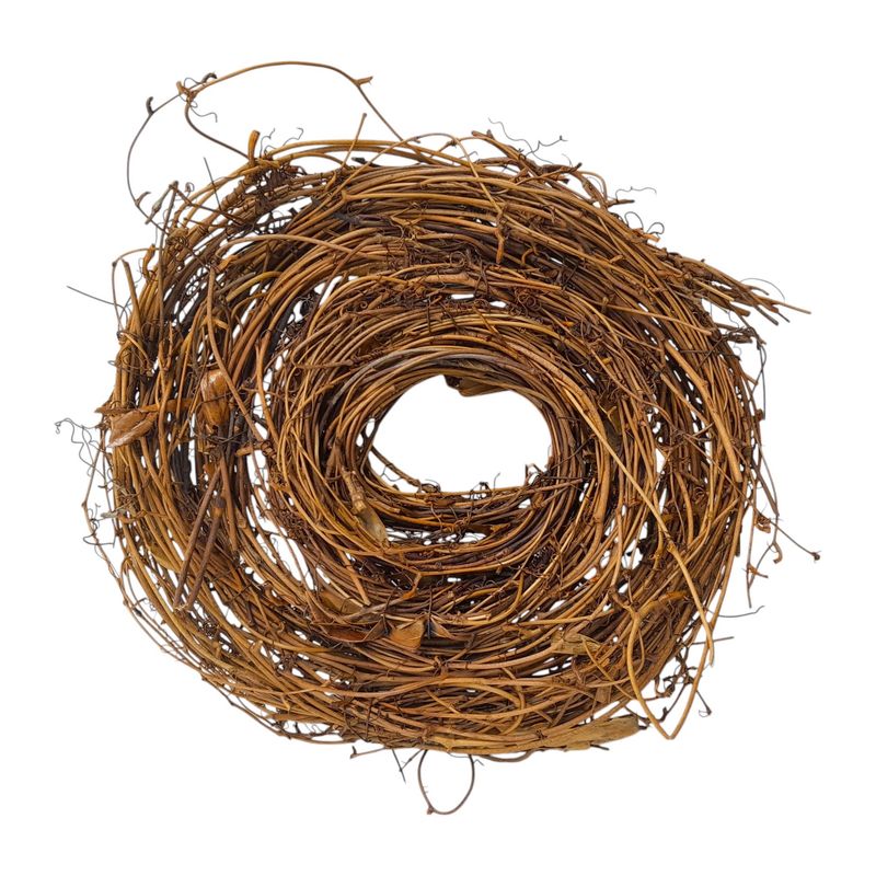 9&#39; Twig Garland Brown