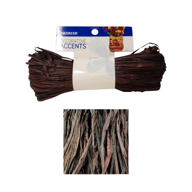 25 Cubic Inch Raffia Brown