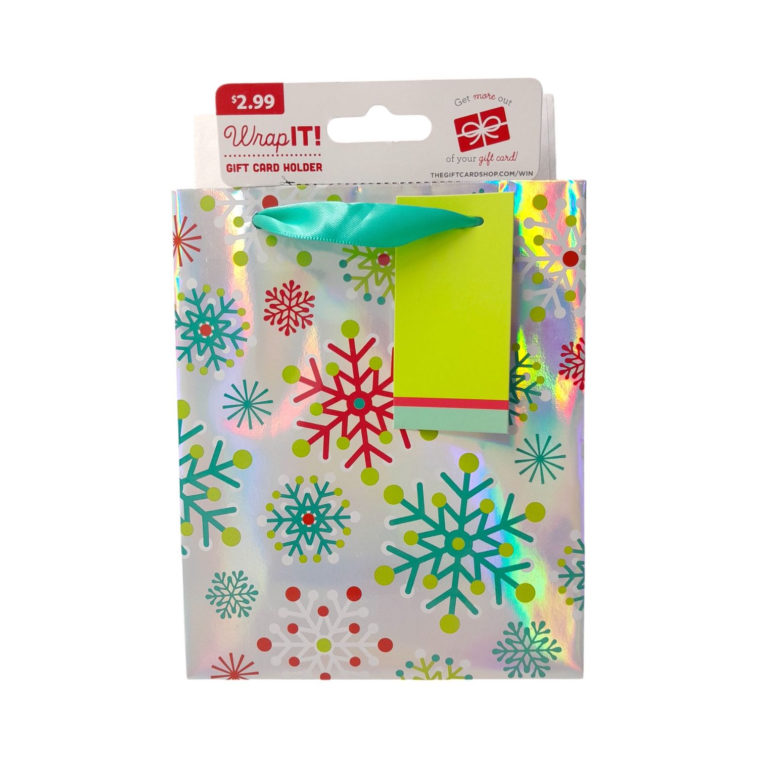 4.5&quot;x2&quot;x5.5&quot; Christmas Card Holder Snowflake