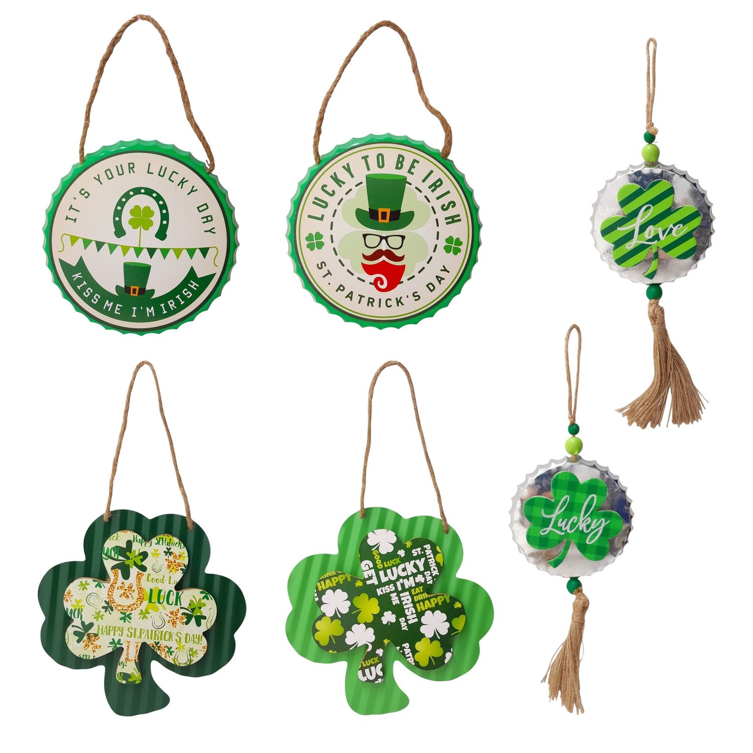 St. Patrick&#39;s Hanging Décor Assorted