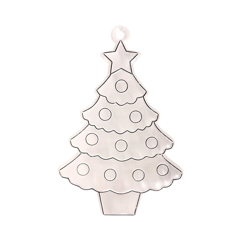 3&quot;x4.5&quot; DIY Christmas Tree Sun Catcher