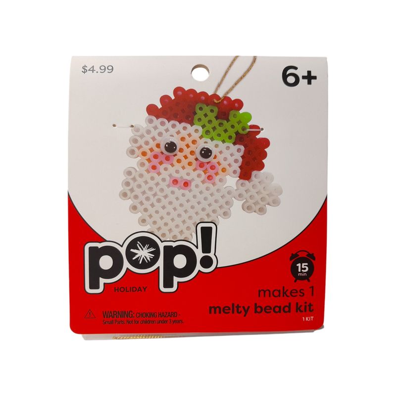 Santa Ornament Melty Bead Kit