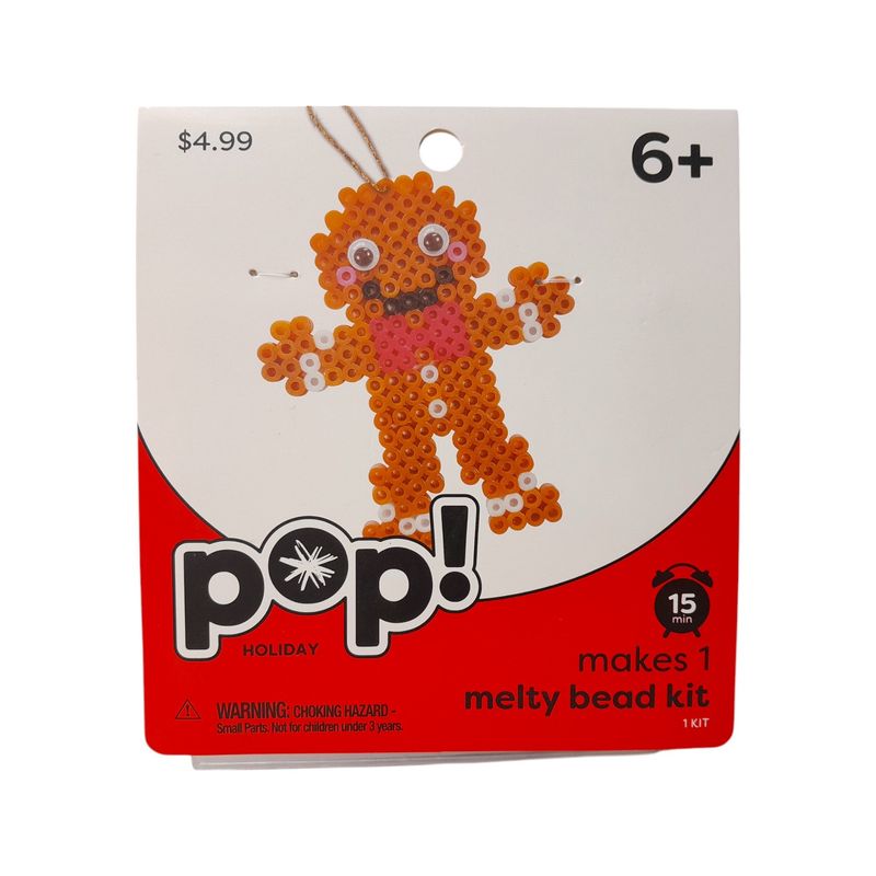 Gingerbread Man Ornament Melty Bead Kit