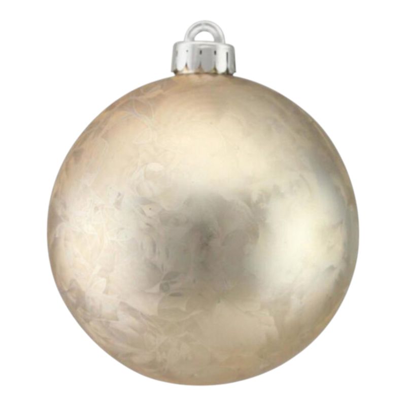 200mm V.P. Plastic Feather Smooth Ornament Rose Gold w/Gold Cap 200mm V.P. Plastic Feather Smooth Ornament Rose Gold w/Gold Cap