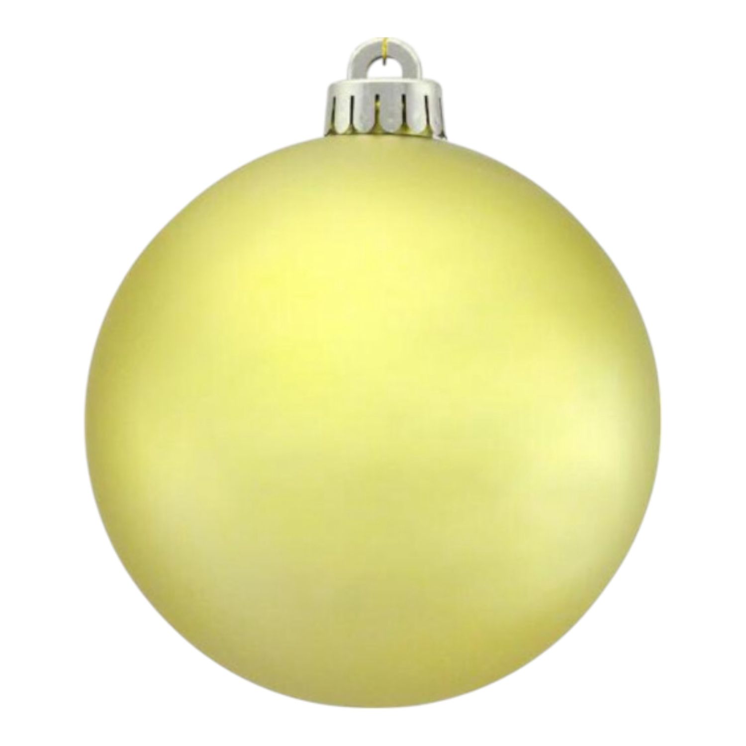 120mm V.P. Smooth Ornament Matte Gold (Plastic)