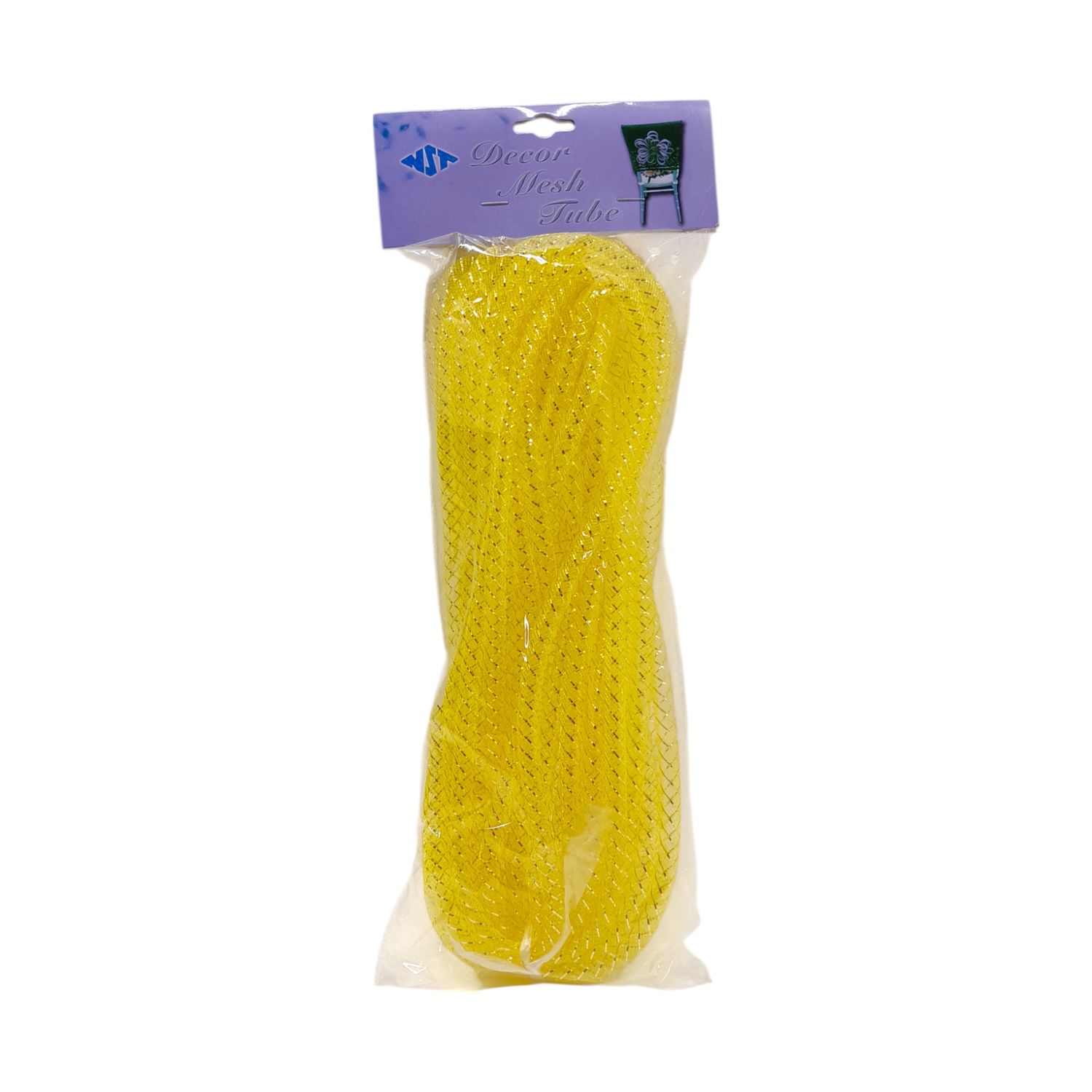 8mm x 15yd Mesh Tubing Gold