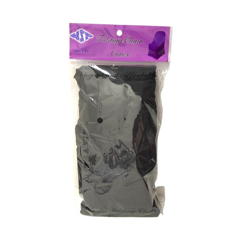 Spandex Folding Chair Cover Black