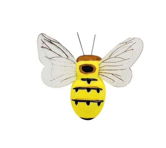 6&quot;x4&quot; Bee Yellow/Black