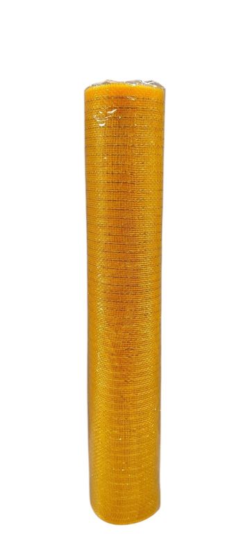 *21&quot;x10yd Metallic Deco Mesh Gold
