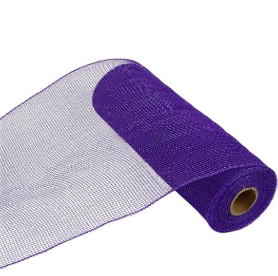 10&quot;x10yd Solid Deco Mesh  Purple