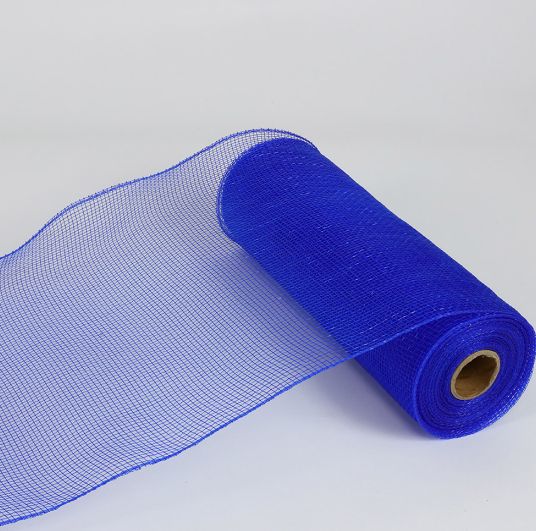 10"x10yd Solid Deco Mesh  Royal