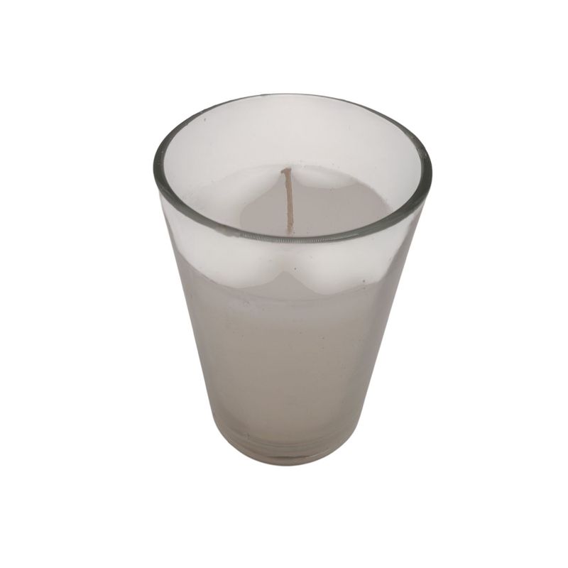 3.5″x2.5″ Glass Wax Filled Votive Clear
