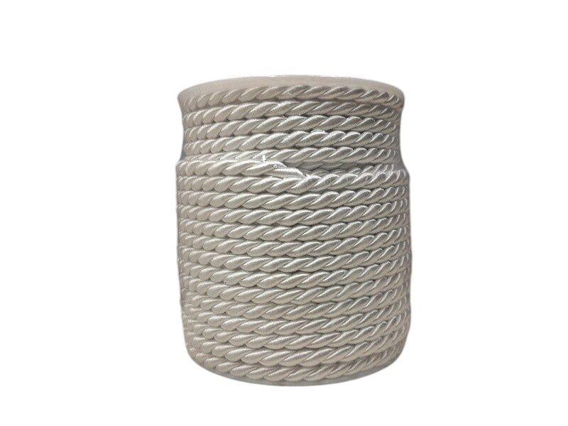 6mm x 25yd 2 Ply Twist Cord White