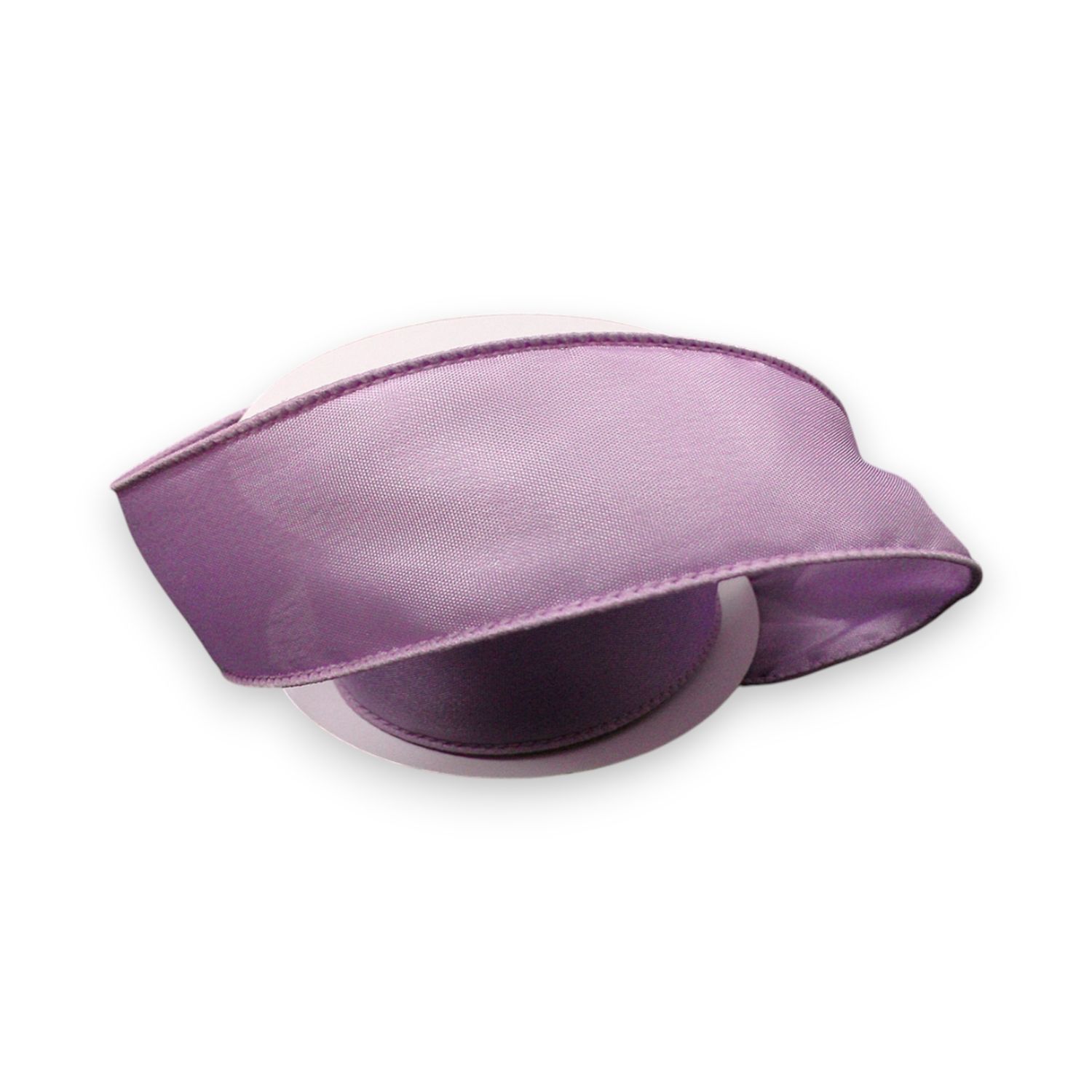 1.5"x10yd Wired Satin Ribbon Lavender