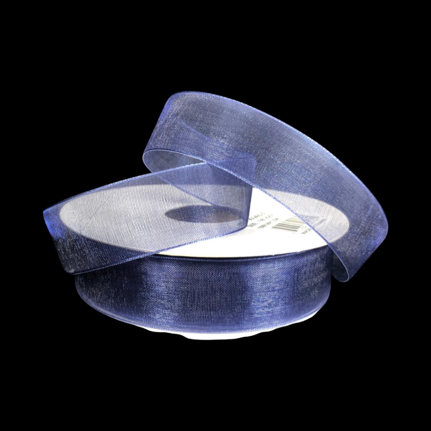 7/8&quot;x25yd Organza Ribbon Navy