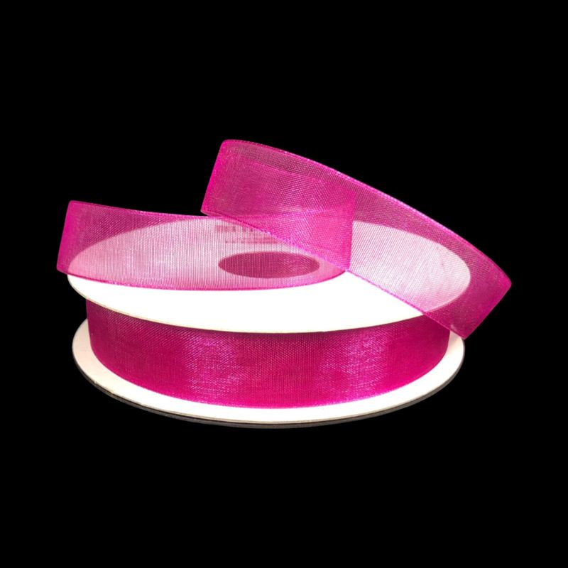 5/8&quot;x25yd Organza Ribbon Azalea