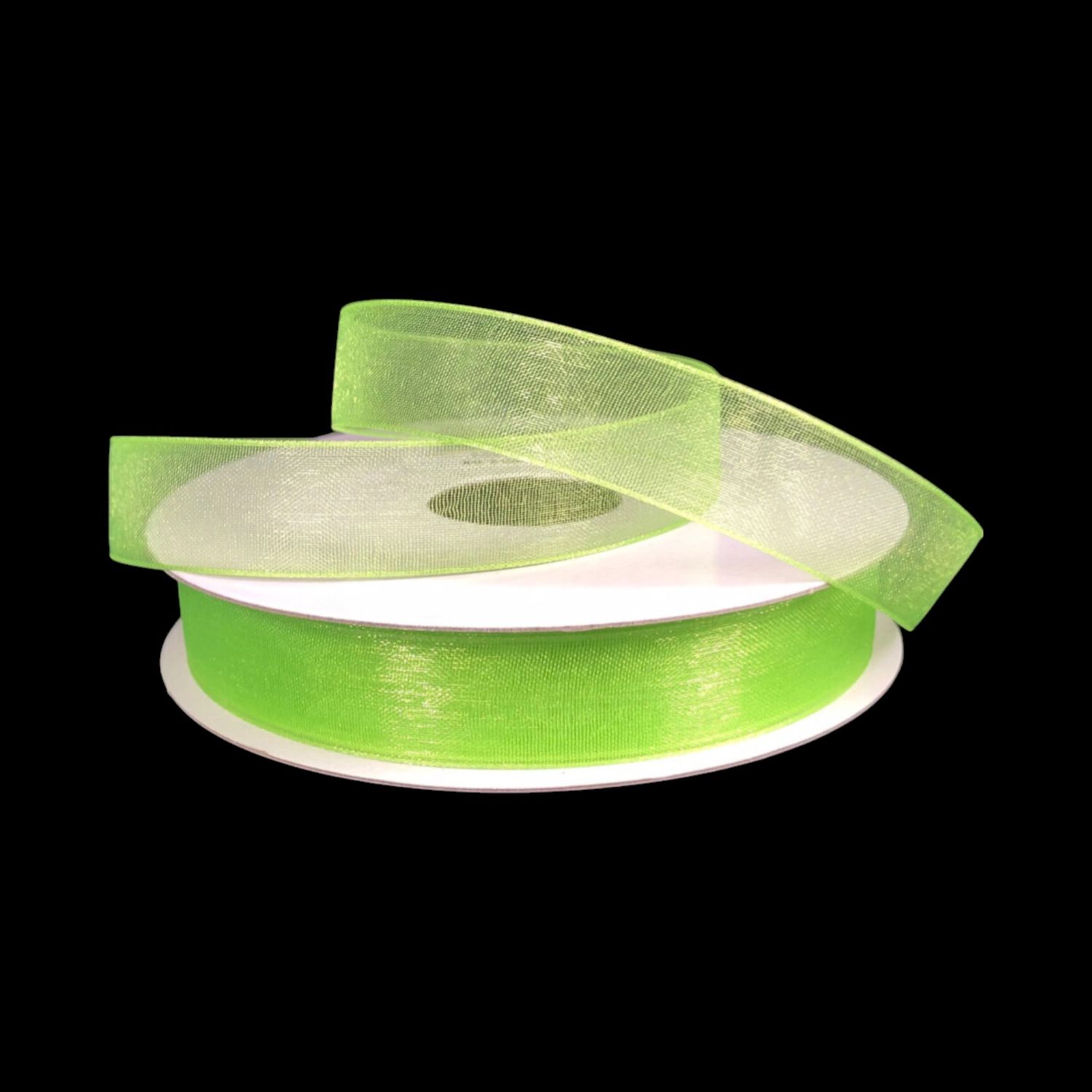 5/8&quot;x25yd Organza Ribbon Lime