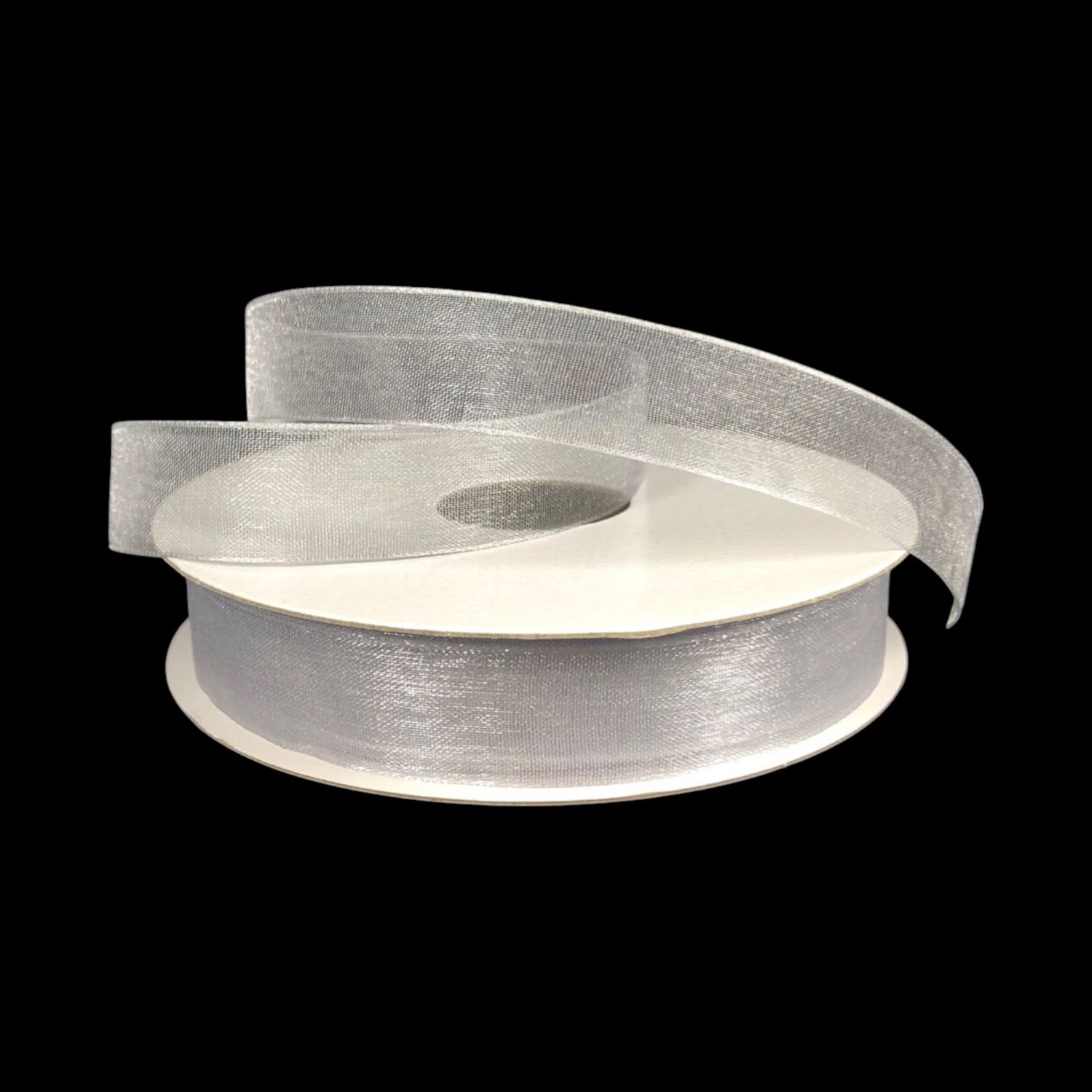 5/8&quot;x25yd Organza Ribbon Silver