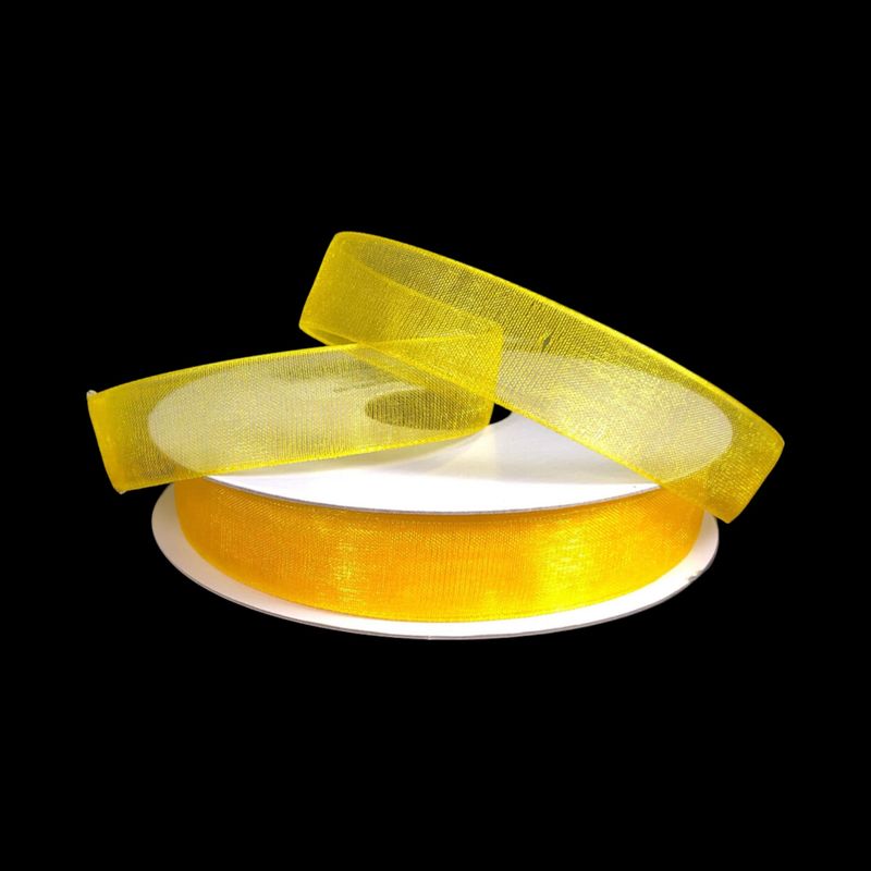 5/8&quot;x25yd Organza Ribbon Sunflower