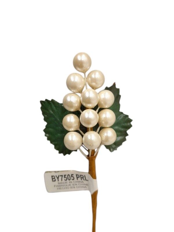 5&quot; Mini Berry Cluster Pearl