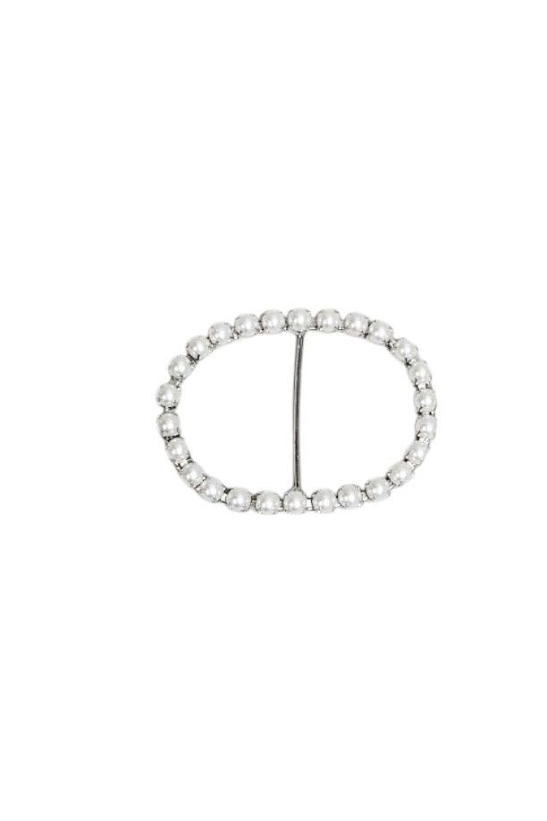 Pearl Buckle White
