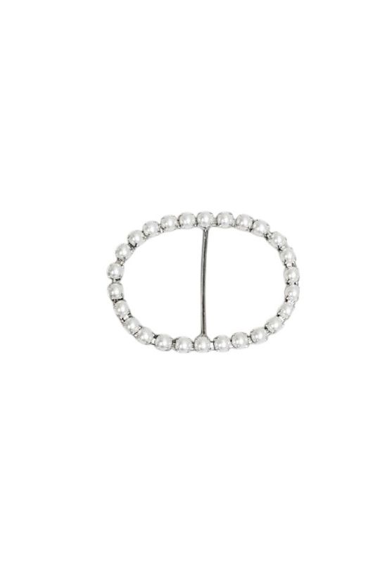 Pearl Buckle White