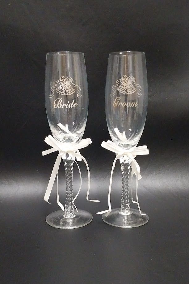 Champagne Flute Set Ivory