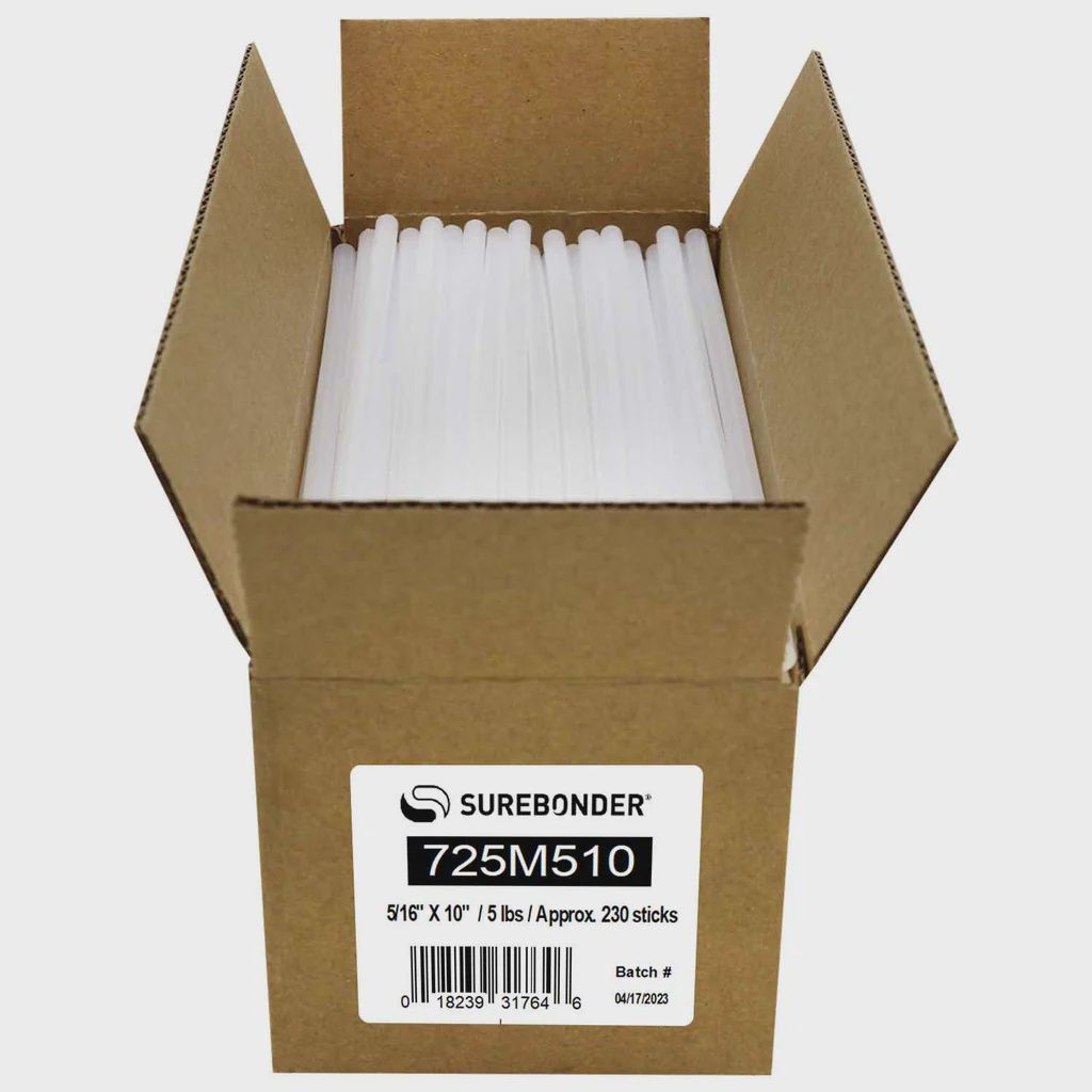 5lb 10&quot; Mini Size Hot Glue Sticks  All Temp Clear