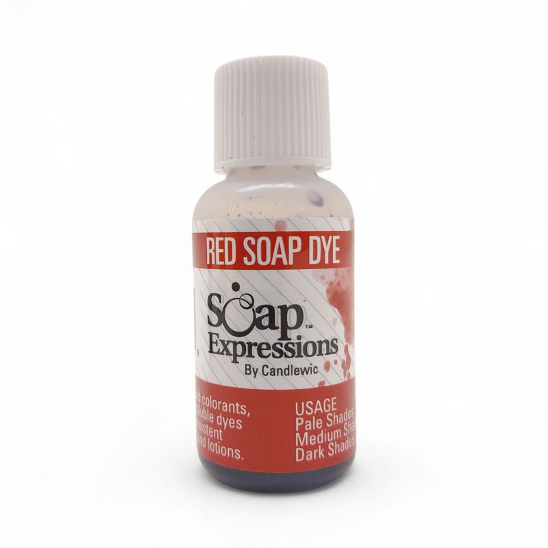 1/2oz Soap Dye Red