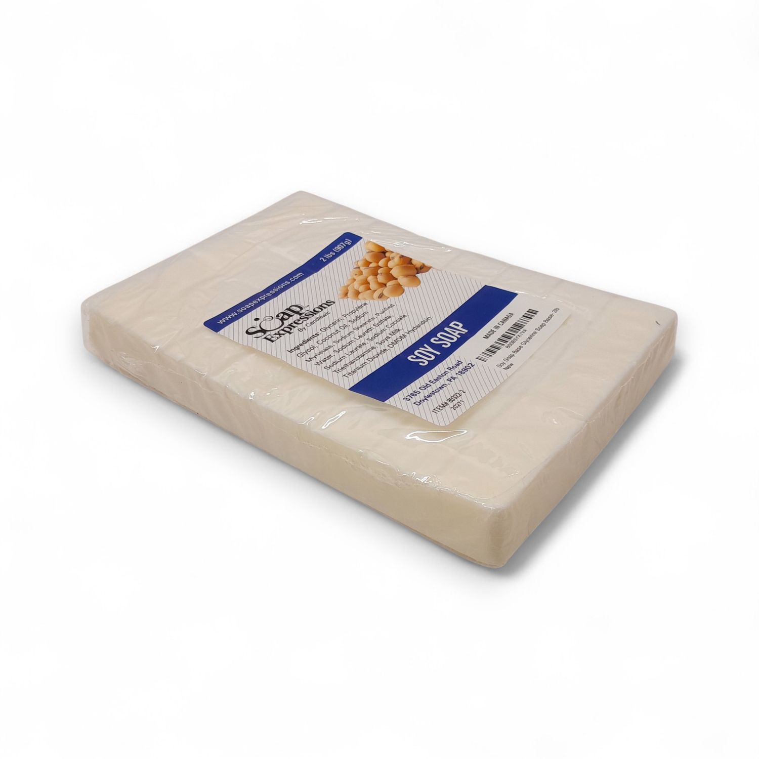 2lb Soy Soap Base Block