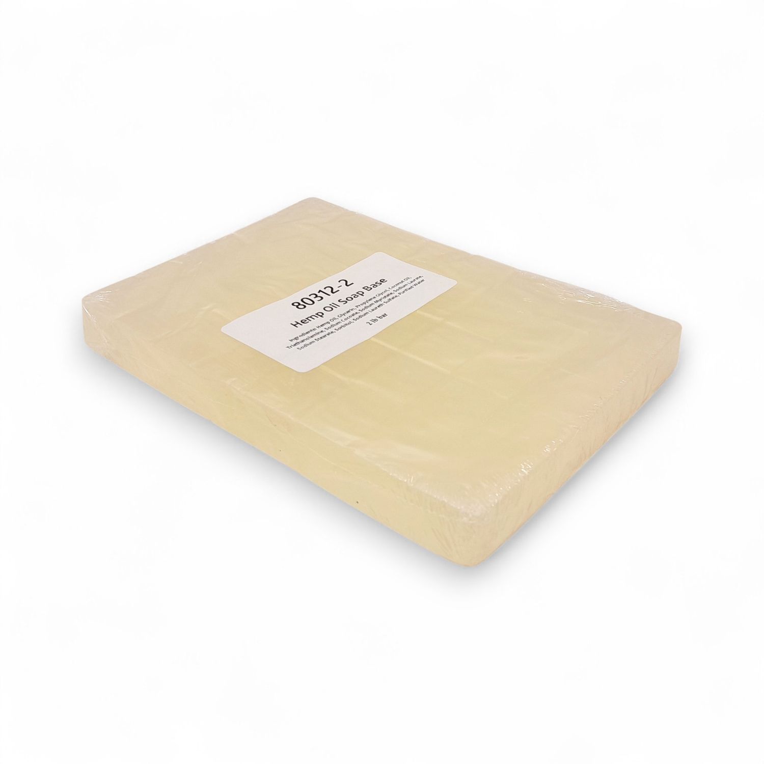 2lb Hemp Oil Soap Base Block