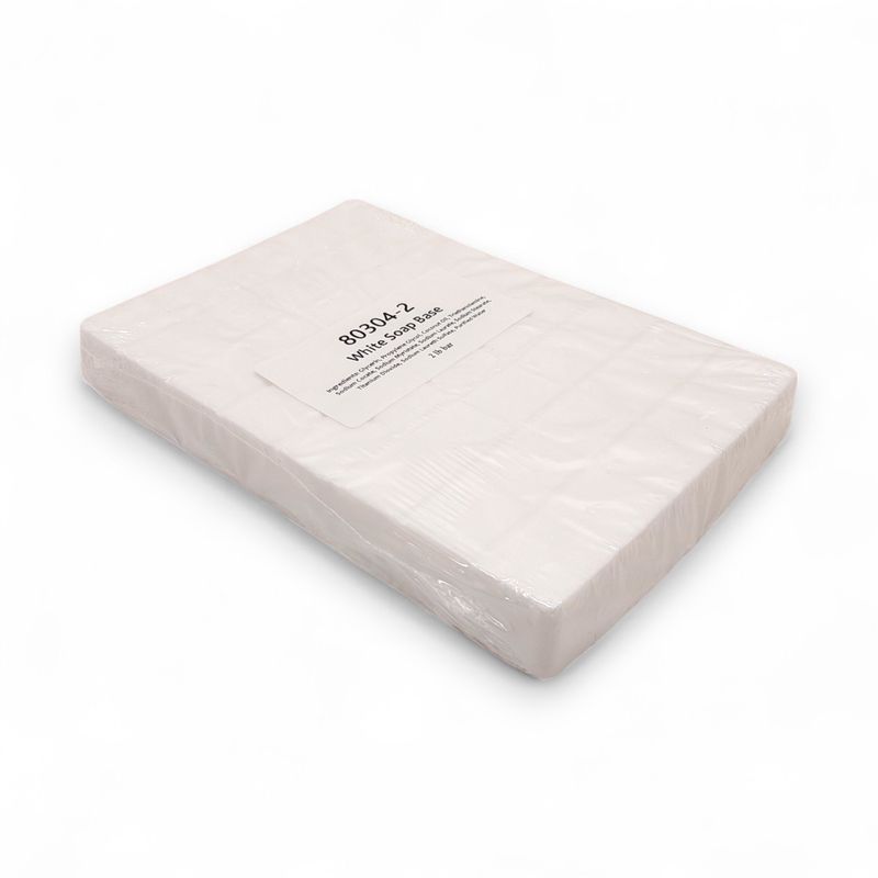 2lb White Soap Base Block