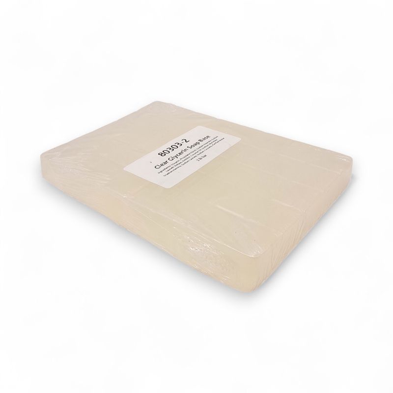 2lb Clear Glycerin Soap Base Block