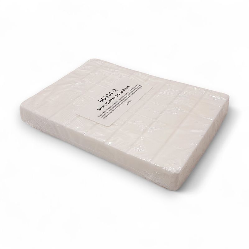 2lb Natural Shea Butter Soap Base Block 2lb Natural Shea Butter Soap Base Block