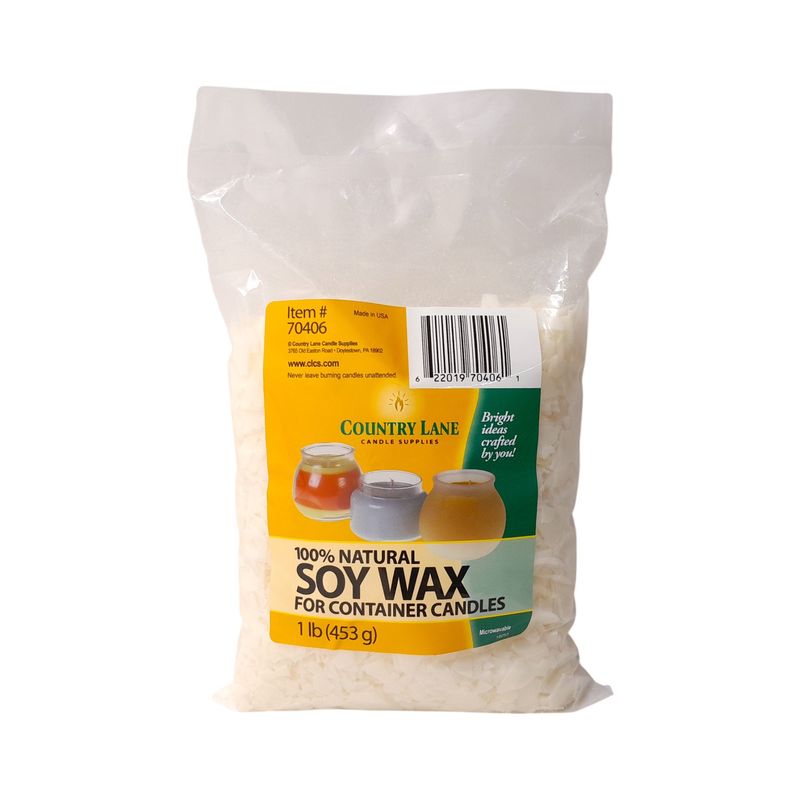 1lb Natural Soy Wax Flakes